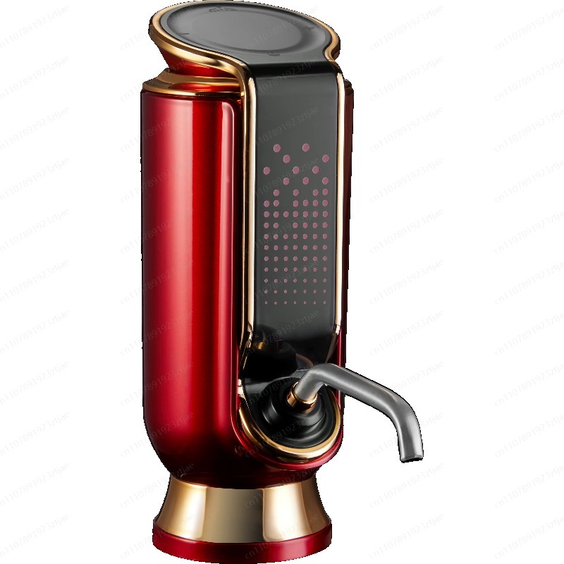 Wine Aerator Pour - เครื่องจ่ายเหล้าไฟฟ้าอัตโนมัติพร้อมหน้าจอ LED, ระบบเทปริมาณ และเครื่องเติมอากาศไวน์แบบสุญญากาศ