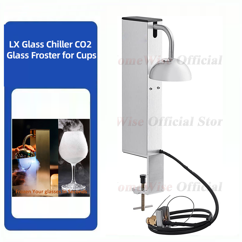 Wine Beer Mixed Drinks - LX Chiller แก้ว CO2 Froster แก้วสําหรับถ้วยและแว่นตาเครื่องดื่ม
