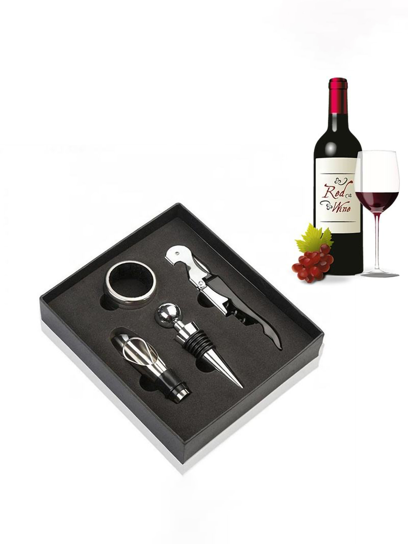 ชุดเทเติมอากาศไวน์, ที่เปิดขวด - Wine Aerator Pour บทวิจารณ์และราคา