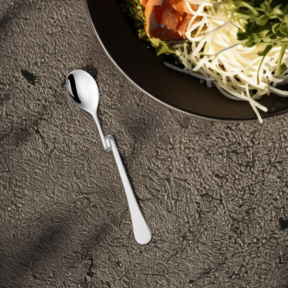 ช้อนกาแฟสแตนเลสทรงตัว S 6 ชิ้น - Bar Spoon Twisted บทวิจารณ์และราคา