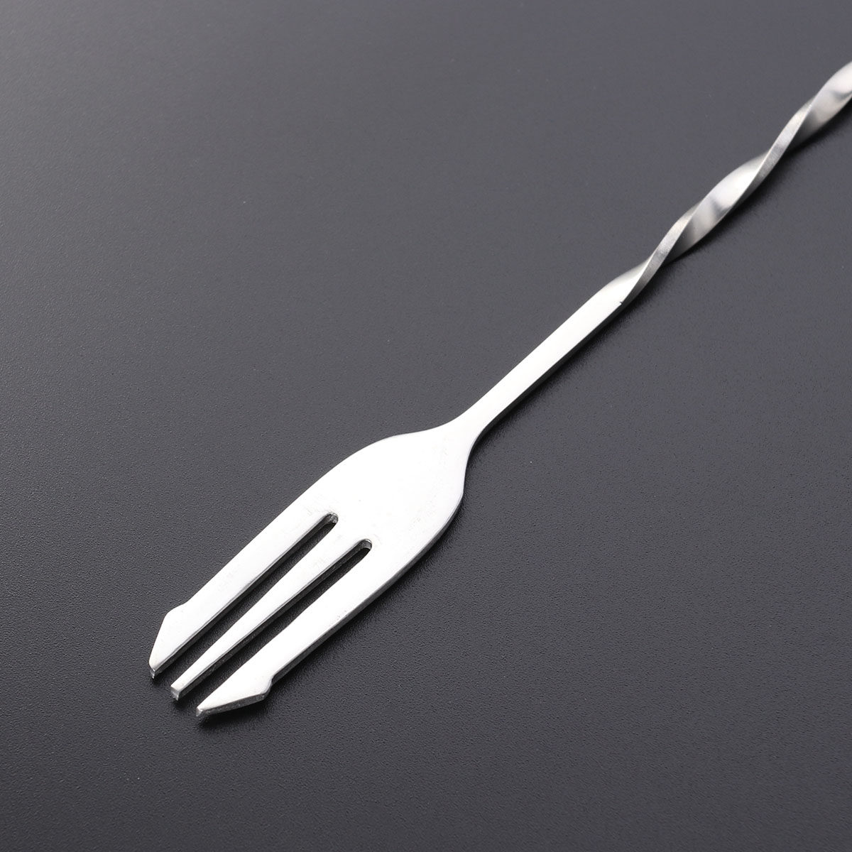 ช้อนบิดผสม 304 สแตนเลส ไม้คนค็ - Bar Spoon Twisted บทวิจารณ์และราคา