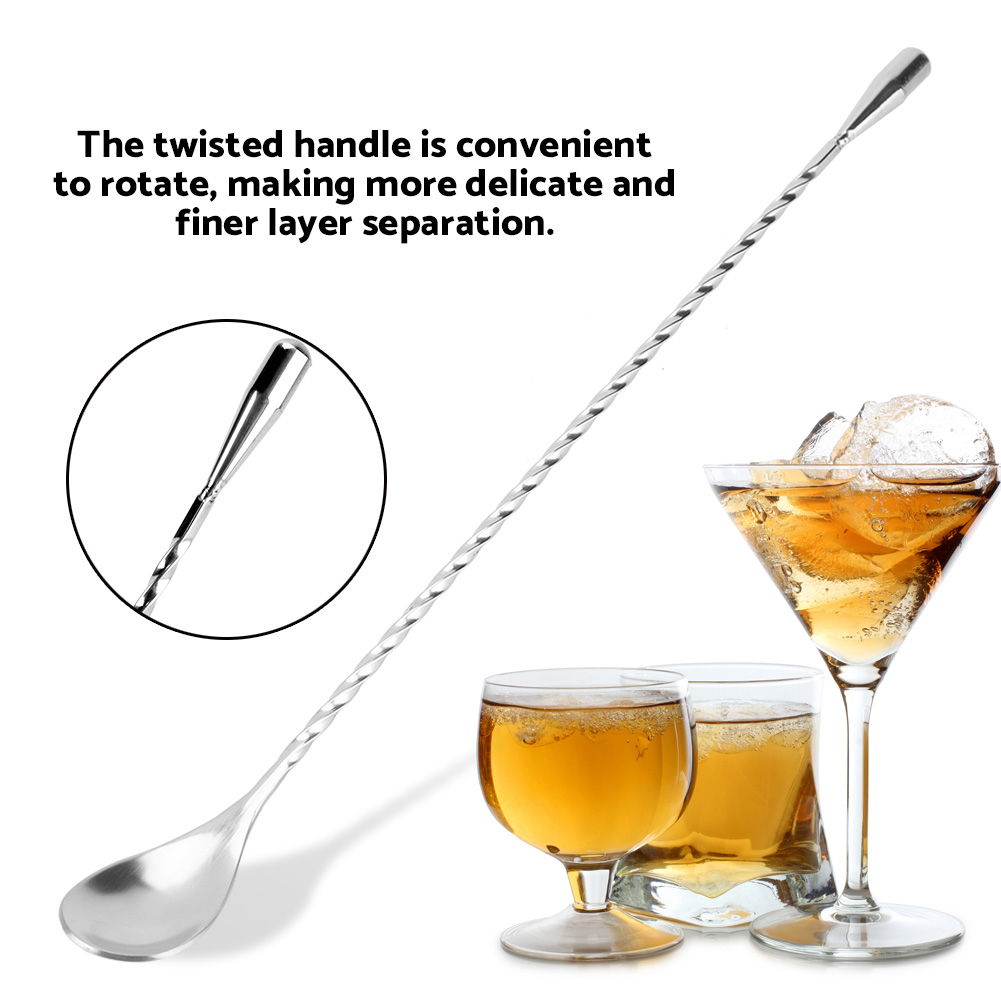 ช้อนบาร์ ช้อนผสมเครื่องดื่ม สแ - Bar Spoon Twisted บทวิจารณ์และราคา