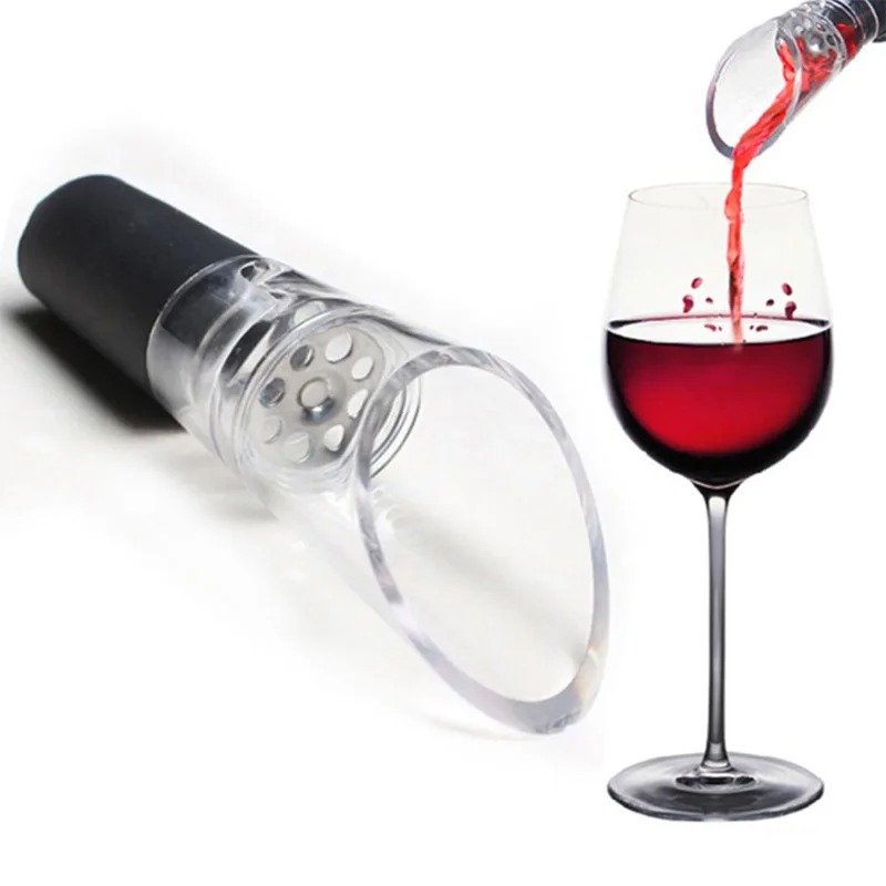 ที่เทไวน์แบบฝาปิดขวดอะคริลิคริ - Wine Aerator Pour บทวิจารณ์และราคา