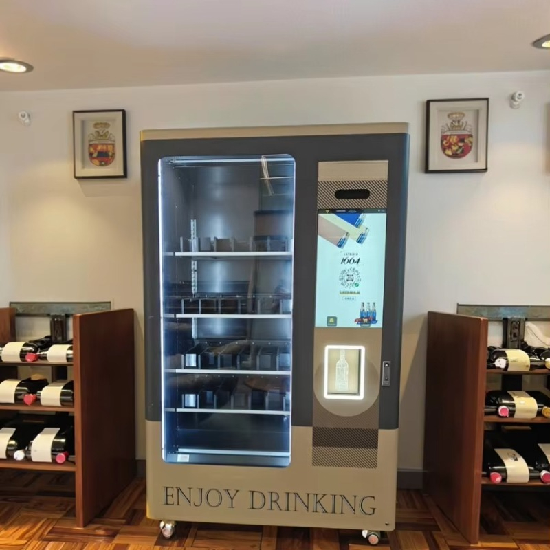 ตู้จำหน่ายสินค้าอัตโนมัติแบบลิ - Wine Beer Usa บทวิจารณ์และราคา