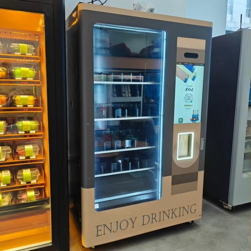 ตู้จำหน่ายสินค้าอัตโนมัติแบบลิ - Wine Beer Usa บทวิจารณ์และราคา
