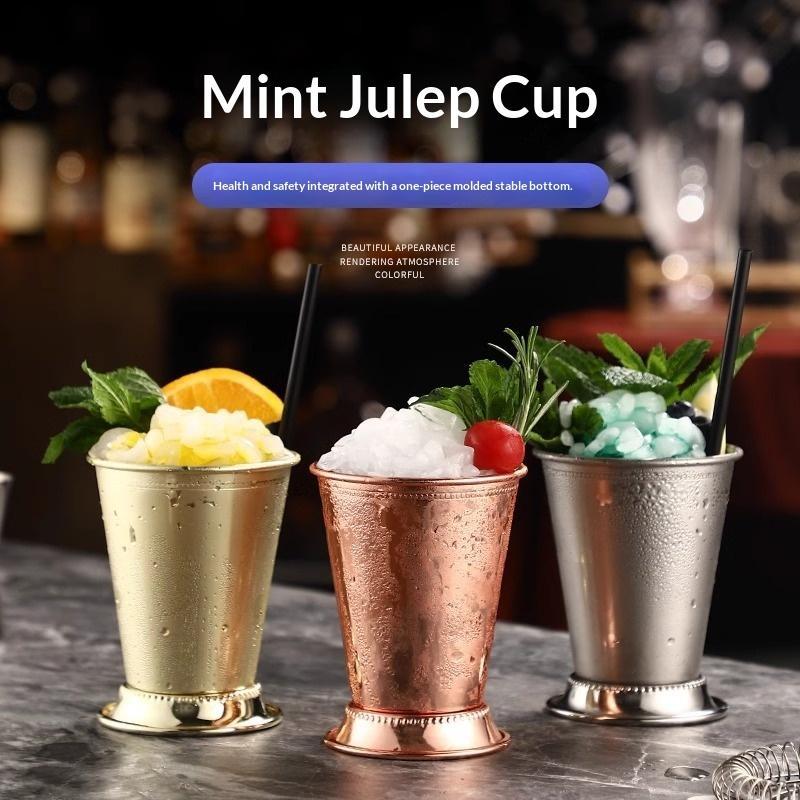 【MA】แก้วมิ้นท์จูเล็ปสแตนเลส -  - Wine Beer Mixed Drinks บทวิจารณ์และราคา