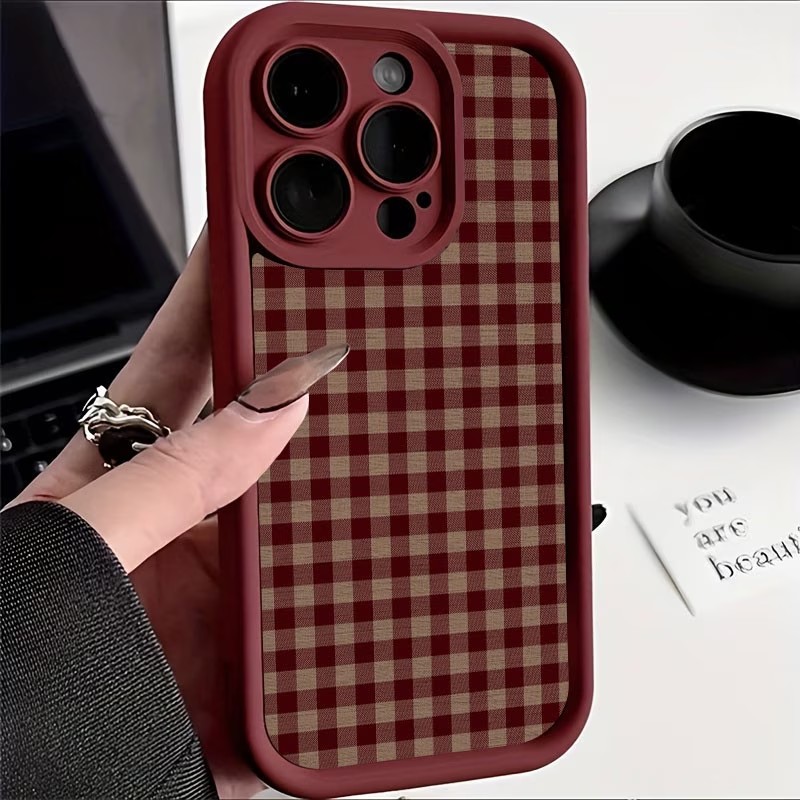 เคสโทรศัพท์ลายสก็อตสีแดงไวน์วิ - Wine & Beer Packages บทวิจารณ์และราคา