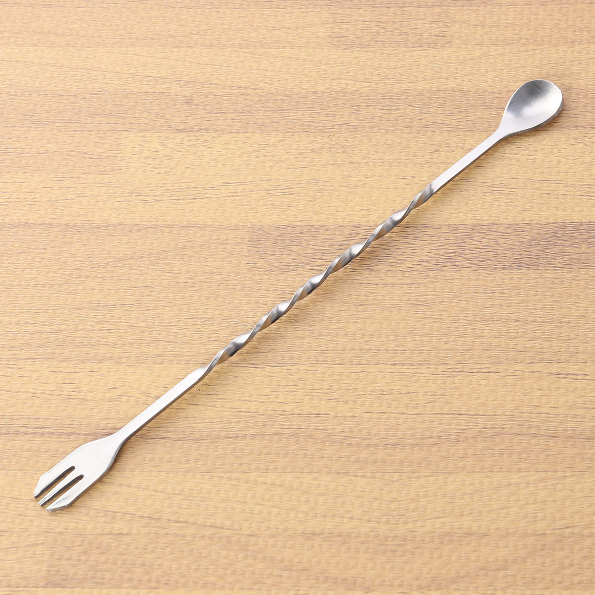 ช้อนบิดสแตนเลส 304 พร้อมส้อมผส - Bar Spoon Twisted บทวิจารณ์และราคา
