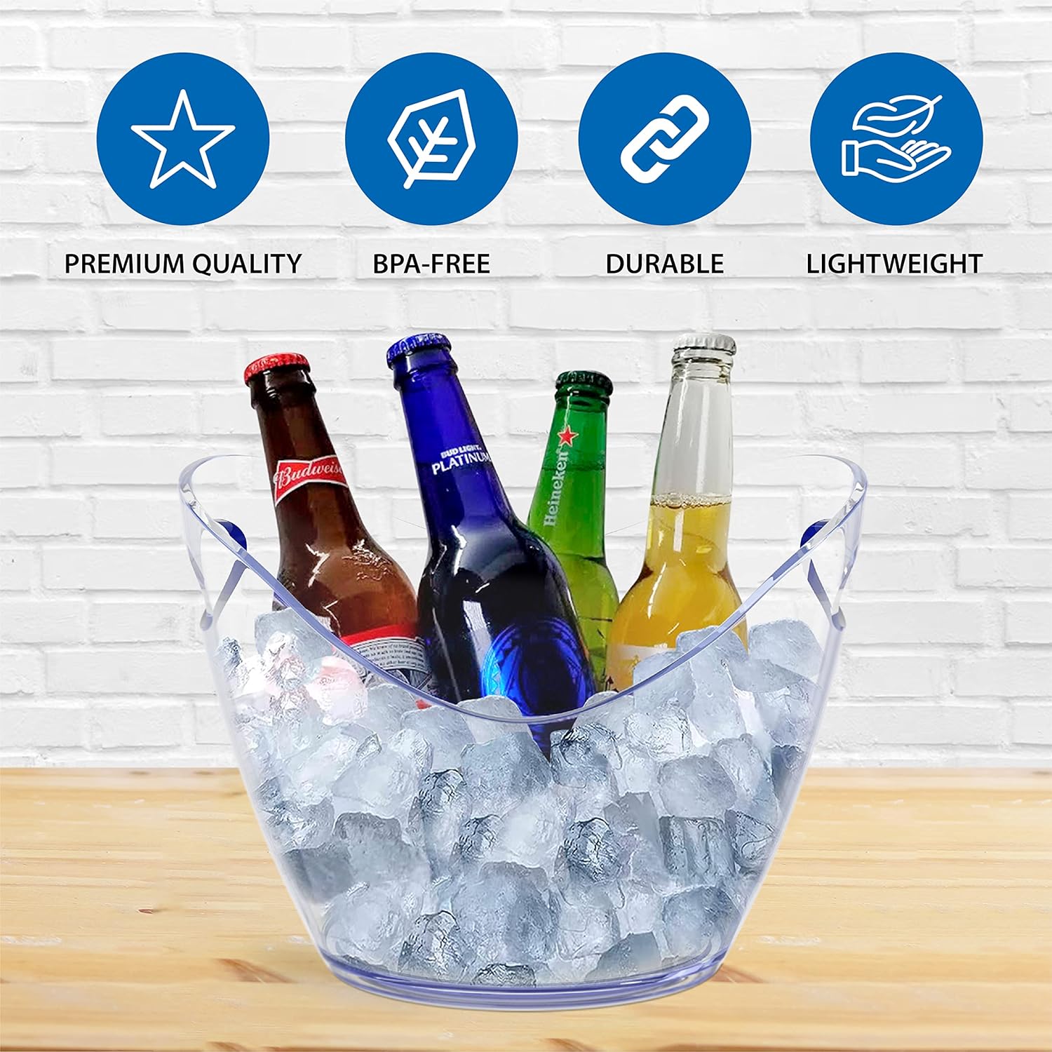 ถังน้ำแข็งใส 5 ลิตร ทนทาน ไม่แ - Wine Or Beer บทวิจารณ์และราคา