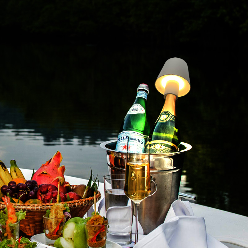 โคมไฟขวดไวน์คริสต์มาสแบบชาร์จไ - Wine & Beer Packages บทวิจารณ์และราคา