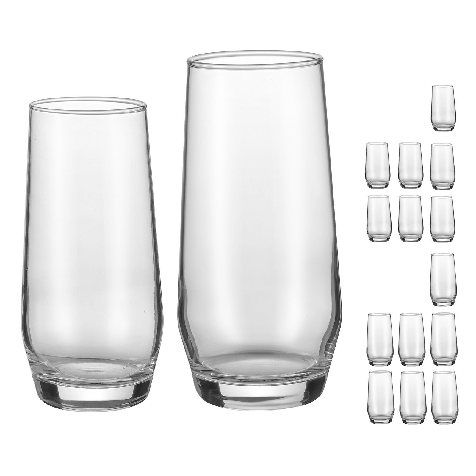 ชุดแก้วน้ำดื่ม, แก้วคริสตัล 16 - Wine Beer Mixed Drinks บทวิจารณ์และราคา