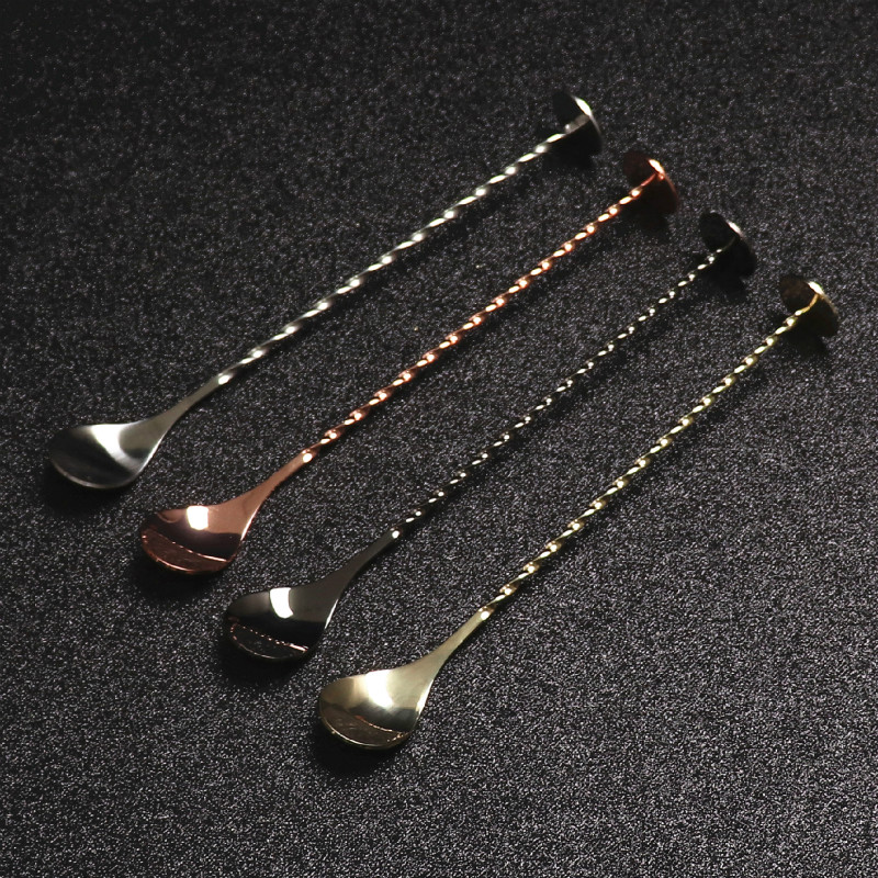 ที่คนเครื่องดื่มสแตนเลสลายเกลี - Bar Spoon Twisted บทวิจารณ์และราคา