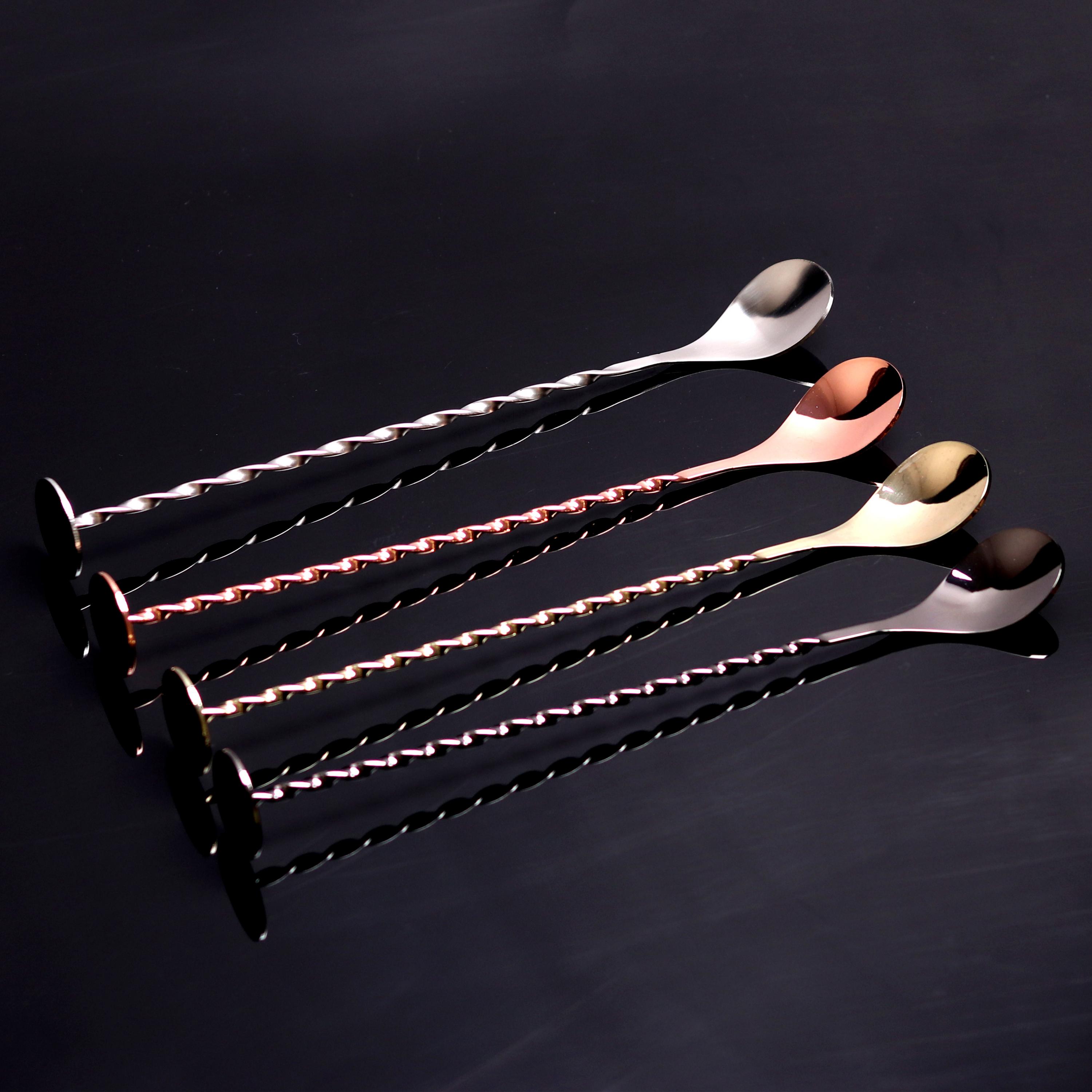 ที่คนเครื่องดื่มสแตนเลสลายเกลี - Bar Spoon Twisted บทวิจารณ์และราคา